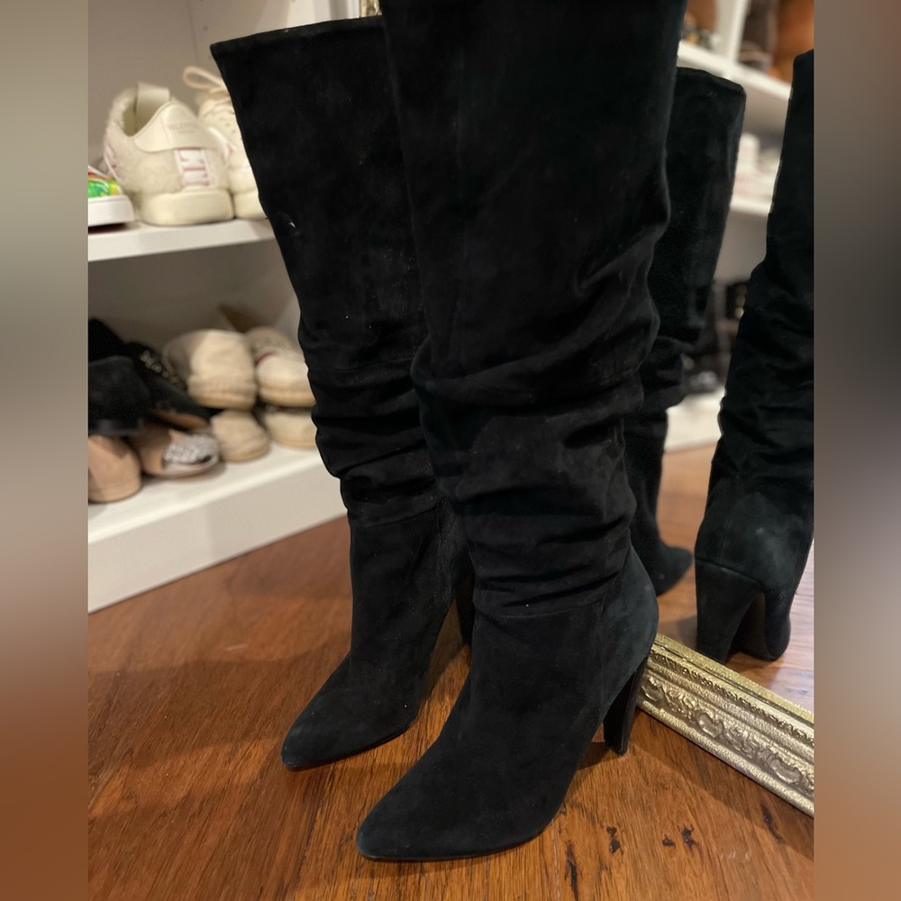 Jessica Simpson Suede High Heel Boots